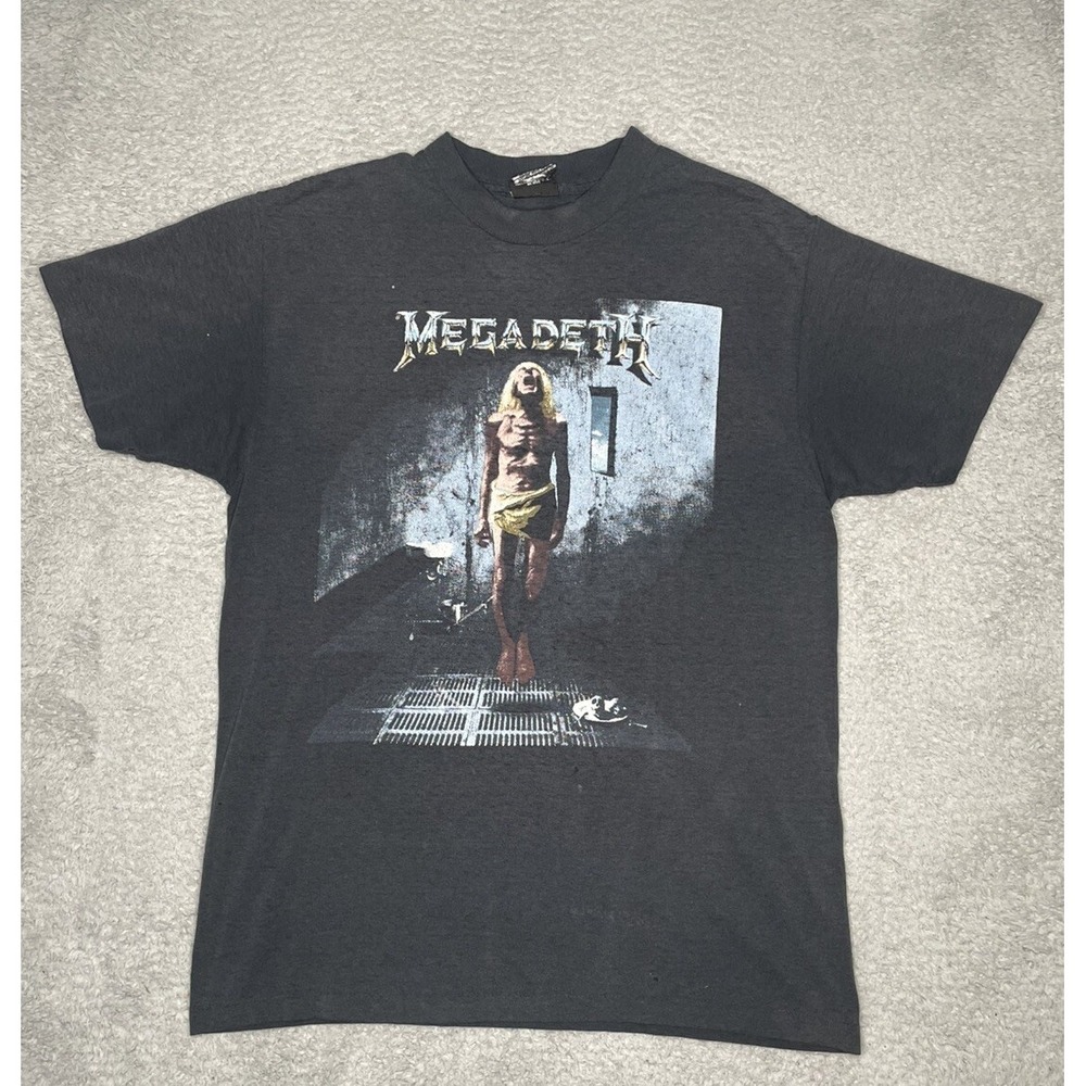 RARE Vintage 90s Megadeth Countdown To Extinction Concert Tour Shirt Men L Metal